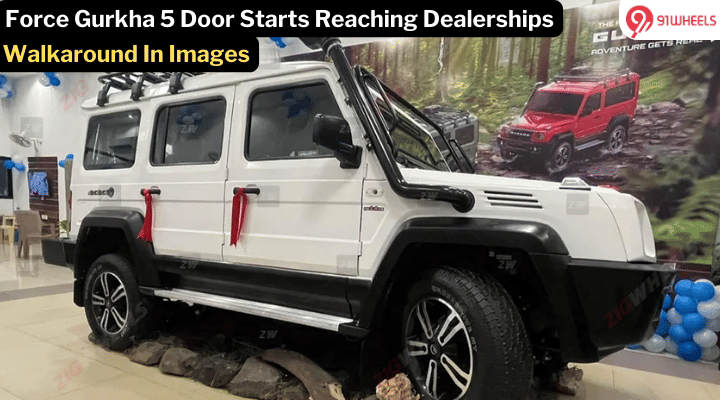 Force Gurkha 5 Door Now Reaching Dealerships: Check Images Here Force Gurkha 5 Door Now Reaching Dealerships: Check Images Here
