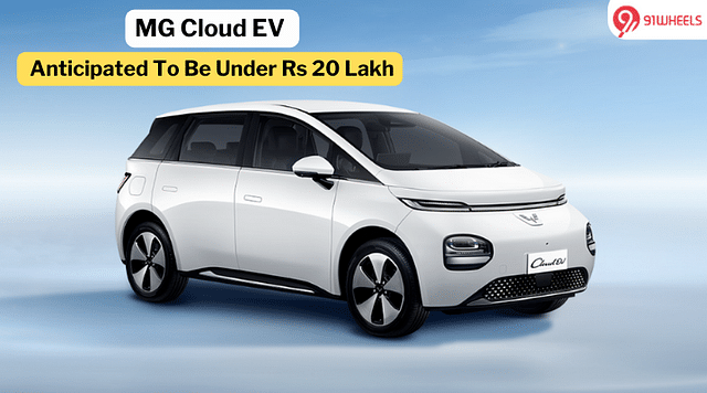 MG Cloud EV Expected To Debut At A Price Below Rs 20 Lakh - Launch Soon