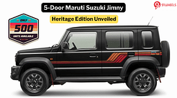 Maruti Suzuki Jimny Heritage Edition Launched, But...