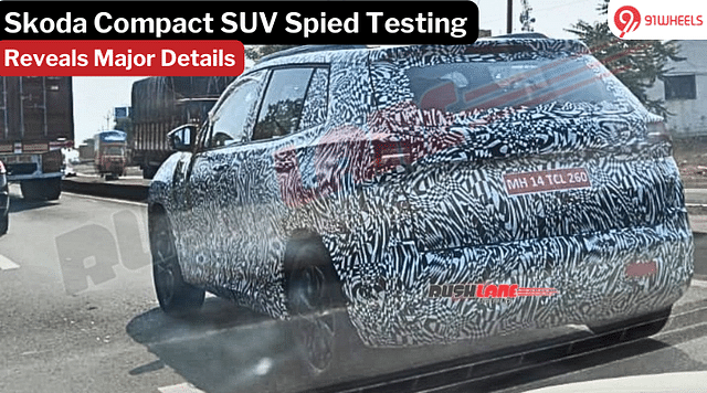 Upcoming Skoda Compact SUV Spied Again; Reveals New Details