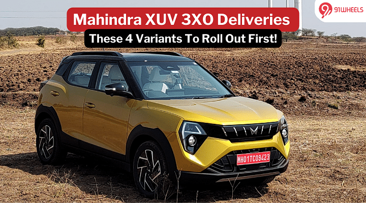 Mahindra XUV 3XO Deliveries Will Begin With These 4 Variants: Details