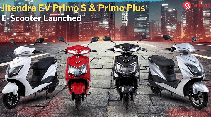 Jitendra EV Primo S & Primo Plus Electric Scooters Launched, Starts At Rs 79,999