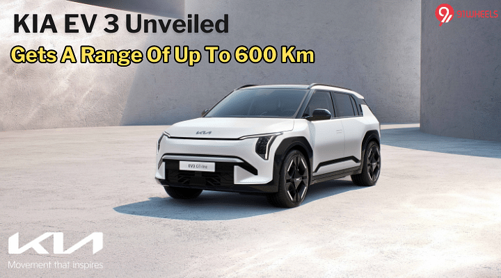 KIA EV 3 Breaks Cover With A Range Of Up To 600 Km - Details!