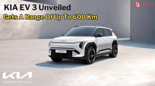 KIA EV 3 Breaks Cover With A Range Of Up To 600 Km - Details! KIA EV 3 Breaks Cover With A Range Of Up To 600 Km - Details!