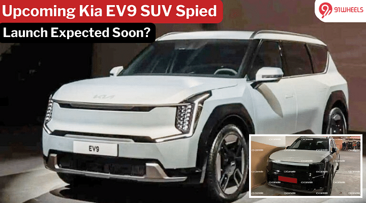Upcoming Kia EV9 SUV Spied With Minimal Wraps: Launch Soon?