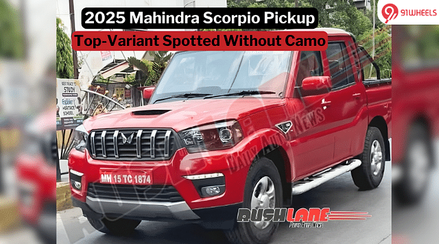 2025 Mahindra Scorpio Pickup: Top Variant Spotted Undisguised