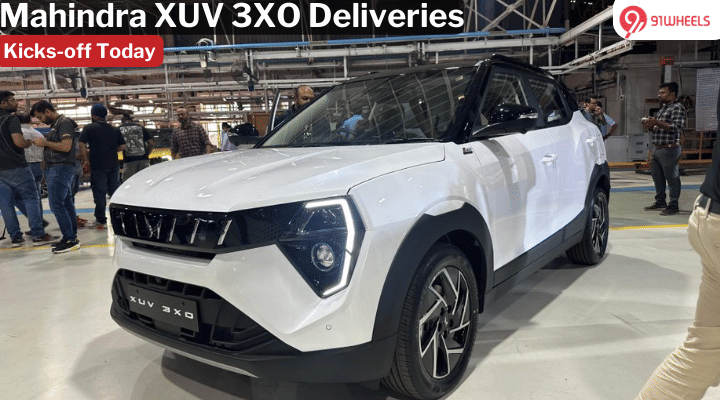 Mahindra XUV 3XO Deliveries Begin Today: Price Starts At Rs. 7.49 Lakhs Mahindra XUV 3XO Deliveries Begin Today: Price Starts At Rs. 7.49 Lakhs