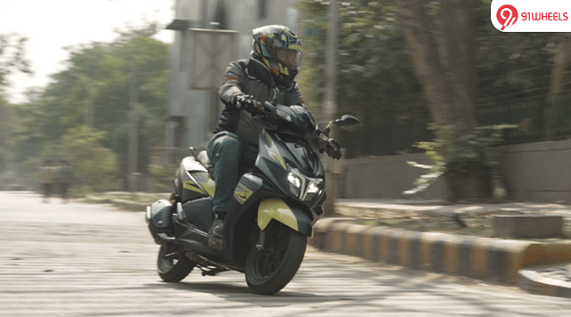TVS Ntorq 125 ride handling 