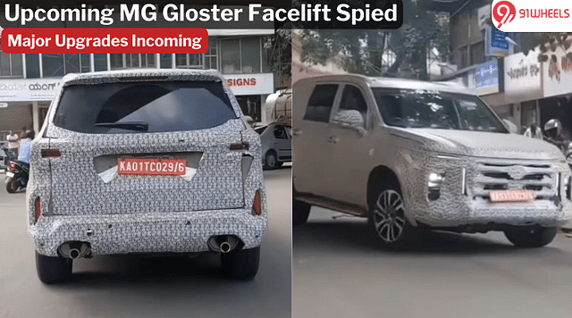 Upcoming MG Gloster Facelift Spied: Major Upgrades Incoming!