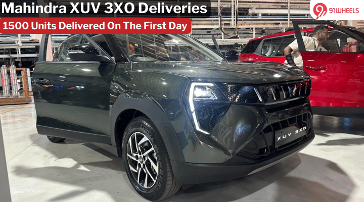 Mahindra XUV 3XO Reaches 1,500 Homes On Its First Day Of Delivery Mahindra XUV 3XO Reaches 1,500 Homes On Its First Day Of Delivery