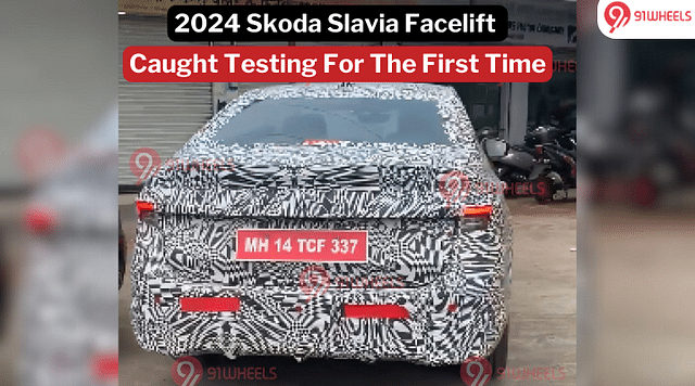 2024 Skoda Slavia Facelift Caught On Camera - ADAS, 360 Deg Camera Anticipated