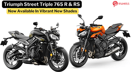 Triumph Street Triple 765 R And RS Receive New Colour Options