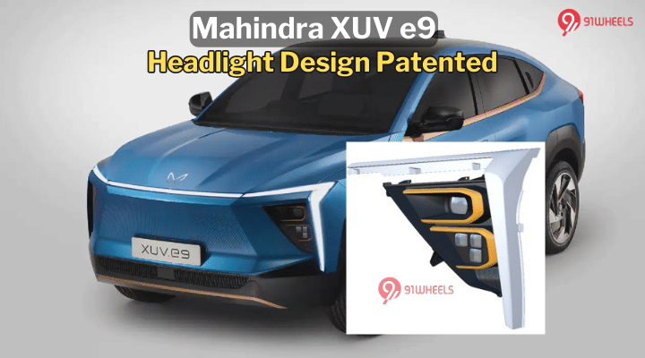 Upcoming Mahindra XUV e9 Electric Headlight Design Patented Upcoming Mahindra XUV e9 Electric Headlight Design Patented