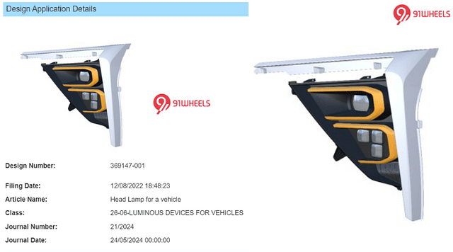 Mahindra XUV e9 headlight