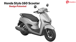 Honda Stylo 160 Scooter Design Patented In India - Launch Possible?