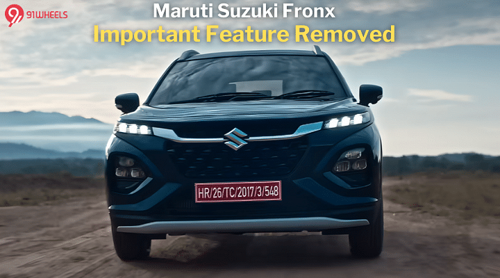 Crucial Feature Removed From Maruti Suzuki Fronx - Read Details Here