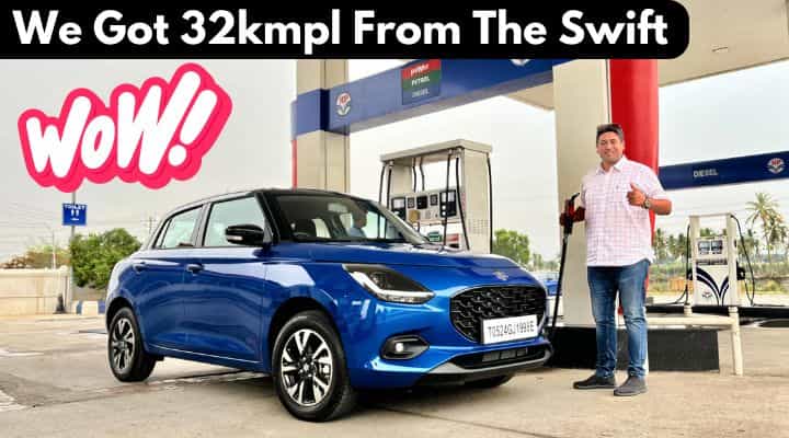 This Is How We Got A Mileage Of 32Kmpl From The 2024 Maruti Swift This Is How We Got A Mileage Of 32Kmpl From The 2024 Maruti Swift