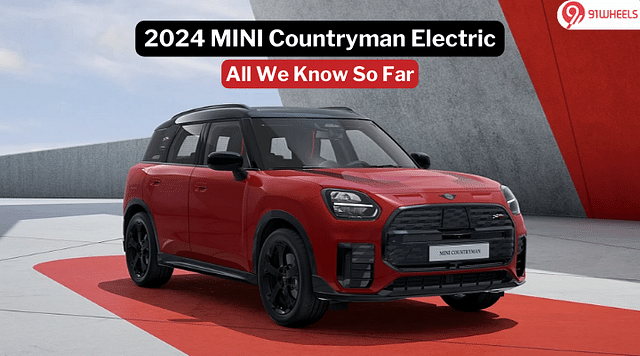 2024 Mini Countryman Electric India Launch Next Month: All We Know So Far