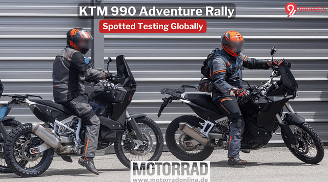 Upcoming KTM 990 Adventure Rally Test Bikes Spotted - India Bound?