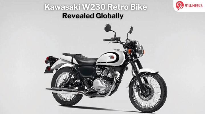 Kawasaki W230 Retro-Bike Debuts Globally; India Bound?