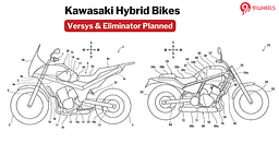New Kawasaki Hybrid Bikes Coming Soon - Design Patents Leaked
