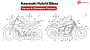 New Kawasaki Hybrid Bikes Coming Soon - Design Patents Leaked