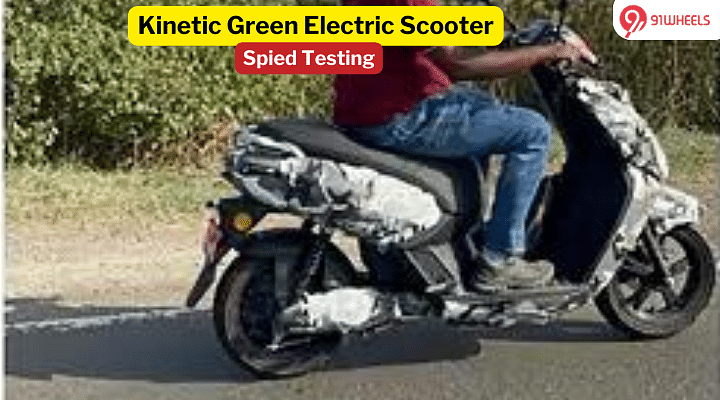 Upcoming Kinetic Electric Scooter Spied Testing - Ola S1 X, Ather 450S Rival?