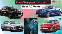 Five Cars With Rear AC Vents Under Rs 10 Lakh