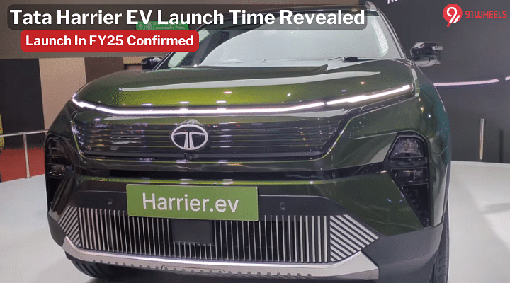 Tata Harrier EV Launch Confirmed For Early 2025 - 500 Km Range, AWD Tata Harrier EV Launch Confirmed For Early 2025 - 500 Km Range, AWD