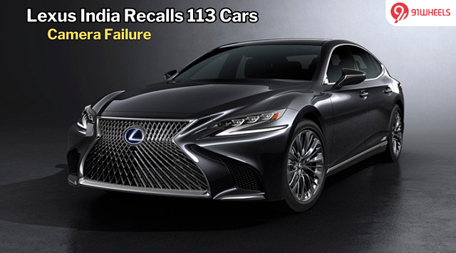 Lexus LS 500, LS 500h, NX, & RX Models Recalled In India: Read Here Why?