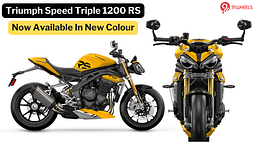 Triumph Speed Triple 1200 RS Updated With New New Colour Option