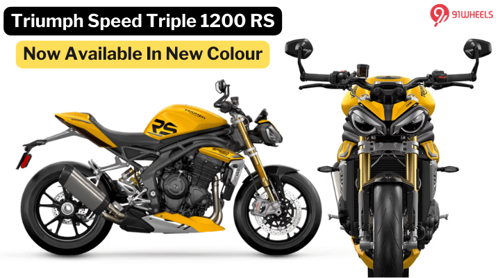 Triumph Speed Triple 1200 RS Updated With New New Colour Option Triumph Speed Triple 1200 RS Updated With New New Colour Option