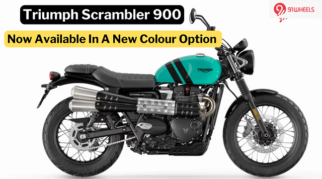 Triumph Scrambler 900 Updated With New New Colour Option