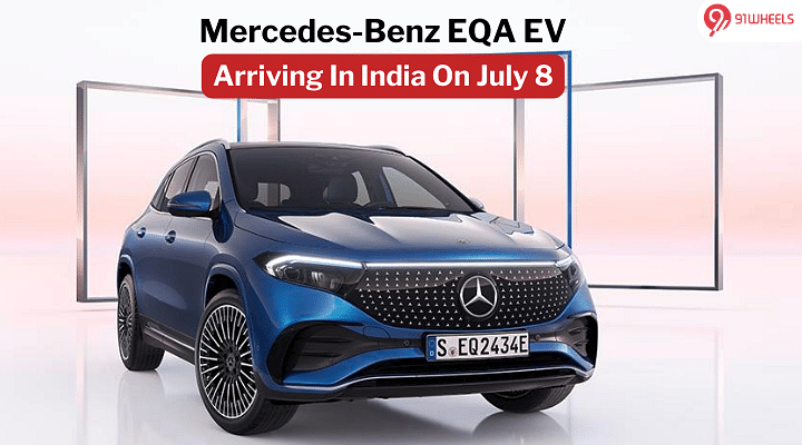 Mercedes-Benz EQA Electric Set To Launch In India On July 8