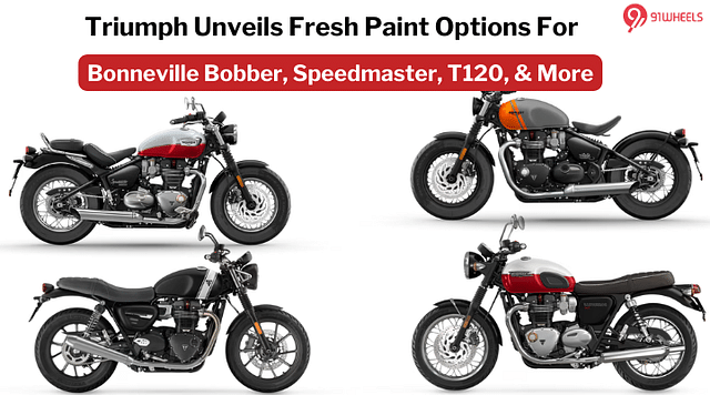2025 Triumph Bonneville Bobber, Speedmaster, T120, And Speed Twin 900 Unveiled In New Colour