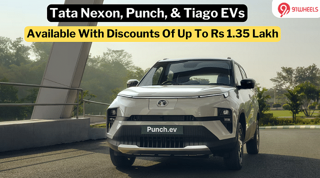 Tata Nexon EV, Punch EV, And Tiago EV Receive Discounts Worth Up To Rs 1.35 Lakh In June