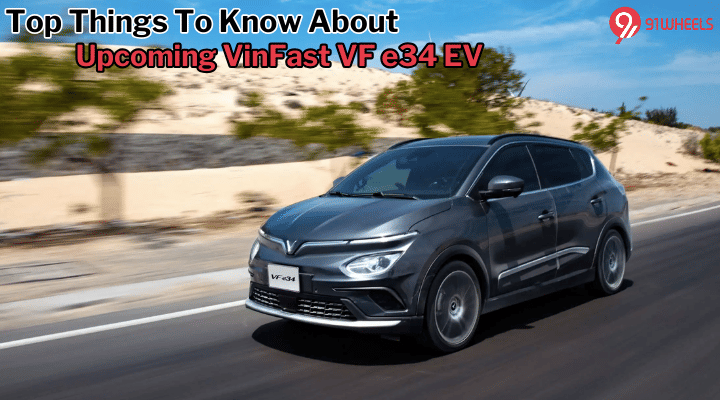 VinFast VF e34 Spotted On Test, Here Are The Top Things To Know!