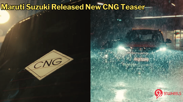 Maruti Suzuki Released New CNG Teaser - New CNG Tech Coming Soon...