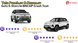 Tata Punch.ev & Nexon.ev Bags 5-Star Rating In Bharat NCAP Crash Test