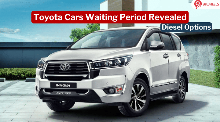 Toyota Innova Crysta, Fortuner, And Hilux: Waiting Period Revealed