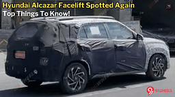 Upcoming Hyundai Alcazar Facelift Spotted Again - Here Are The Top Things To Know