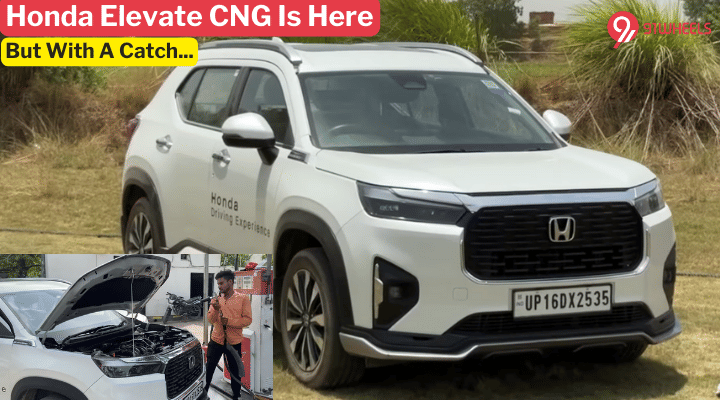 Honda Elevate CNG Is Here, But There's A Catch - See Images! Honda Elevate CNG Is Here, But There's A Catch - See Images!