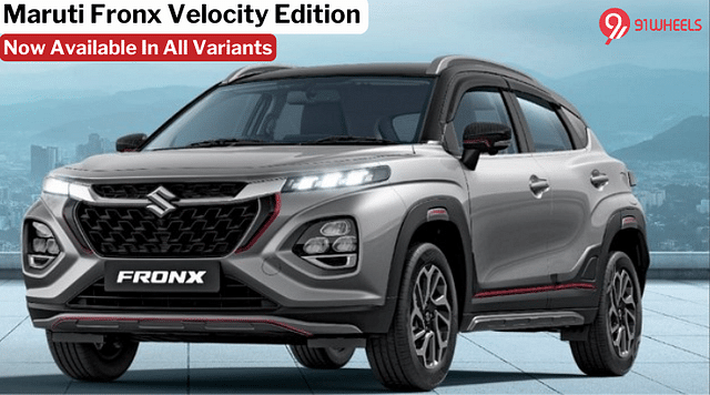 Maruti Suzuki Fronx Velocity Edition Launched For Every Variant - Starts At Rs 7.29 Lakh