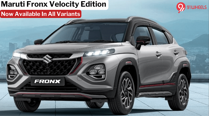 Maruti Suzuki Fronx Velocity Edition Launched For Every Variant - Starts At Rs 7.29 Lakh