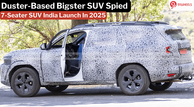 Renault Duster Based 7-Seater Bigster Spied Testing: New Details!