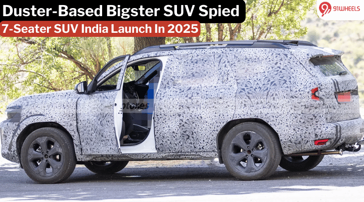 Renault Duster Based 7-Seater Bigster Spied Testing: New Details! Renault Duster Based 7-Seater Bigster Spied Testing: New Details!