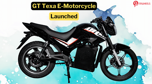 GT Texa Electric Motorcycle Launched, Priced At Rs 1.19 Lakh - All Details Here
