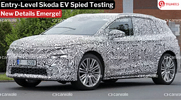 Entry Level Skoda EV Spied Testing: Debut Expected Next Year