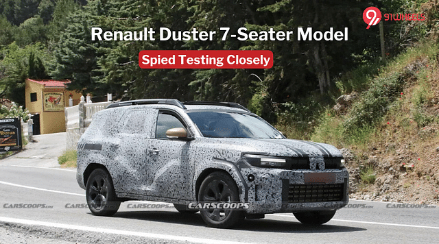 2025 Renault Duster 7-Seater Model Spied Testing Globally