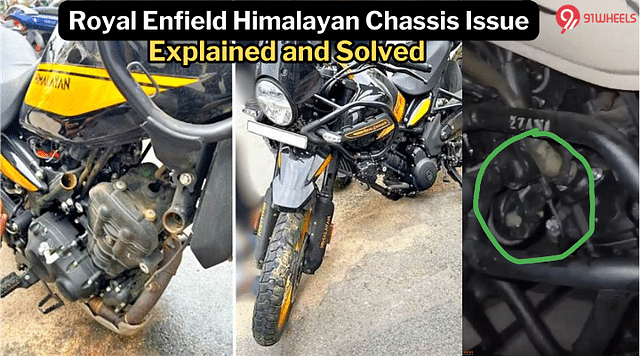 This Is The Reason Why Royal Enfield Himalayan's Chassis Broke!